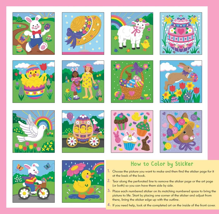 Color By Sticker Easter