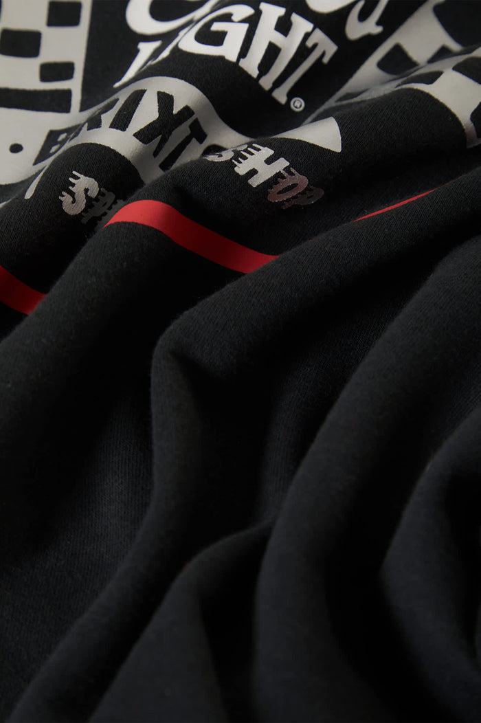 Men's Coors Light Pit Stop Hoodie in the color Black - Additional Laydown image