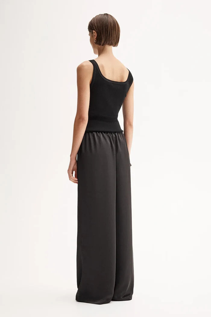 CORALIE KNIT TOP | Black - Darling & Domain