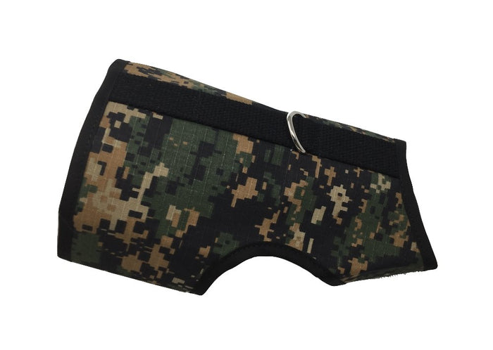 Custom Kitty Holster Cat Harness (Camouflage Harness Hand Made in USA) Sherwood Green Camo