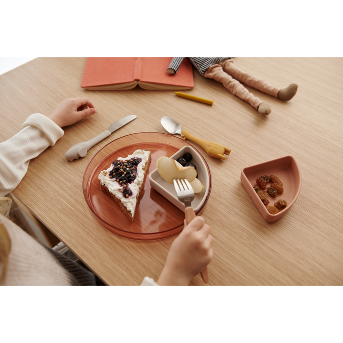 Liewood - Cutlery Set - Tove - Tuscany Rose Mix - Lifestyle Cut