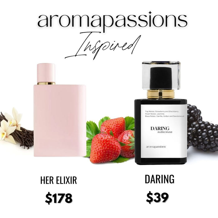 DARING | Inspired by BURBERRY HER ELIXIR | Her Elixir Dupe Pheromone Perfume - aromapassions