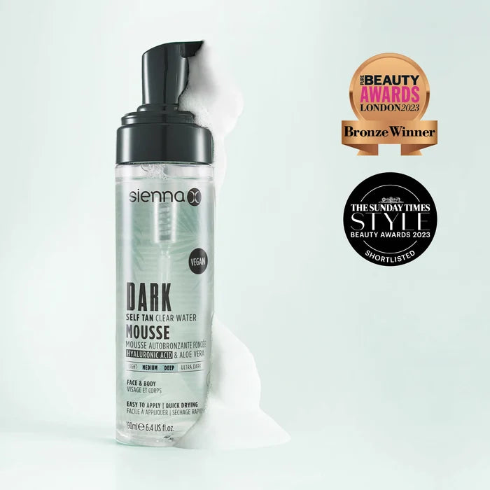 Award-Winning Sienna X Dark Clear Tan