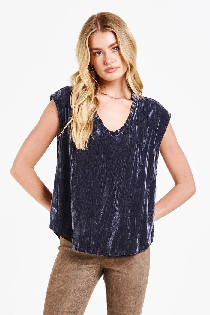 Dear John Yanis Velvety Top - Taryn x Philip Boutique