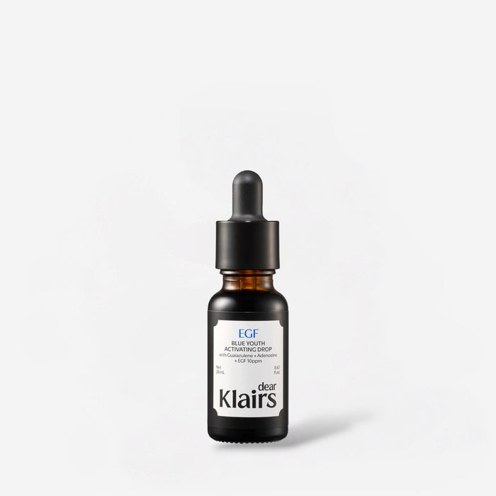 dear Klairs EGF Blue Youth Activating Drop 50ml قطرات تنشيط الشباب الزرقاء من دير كليرز إي جي إف - Princess Cosmetics Qatar