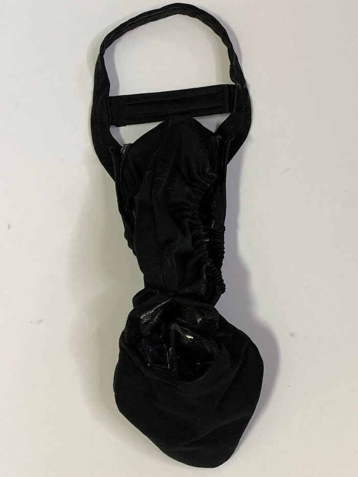 Diapurr Cat Diaper Solid Black One-size