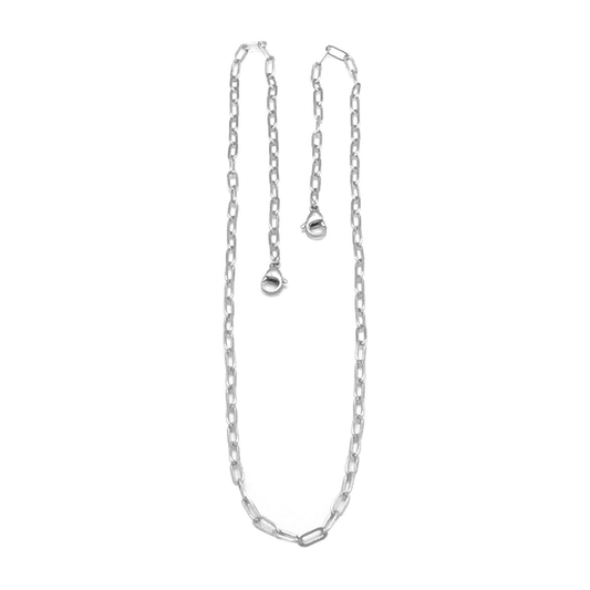 DISCONTINUED - Stainless Steel Face Mask Chain | Monica Mauro