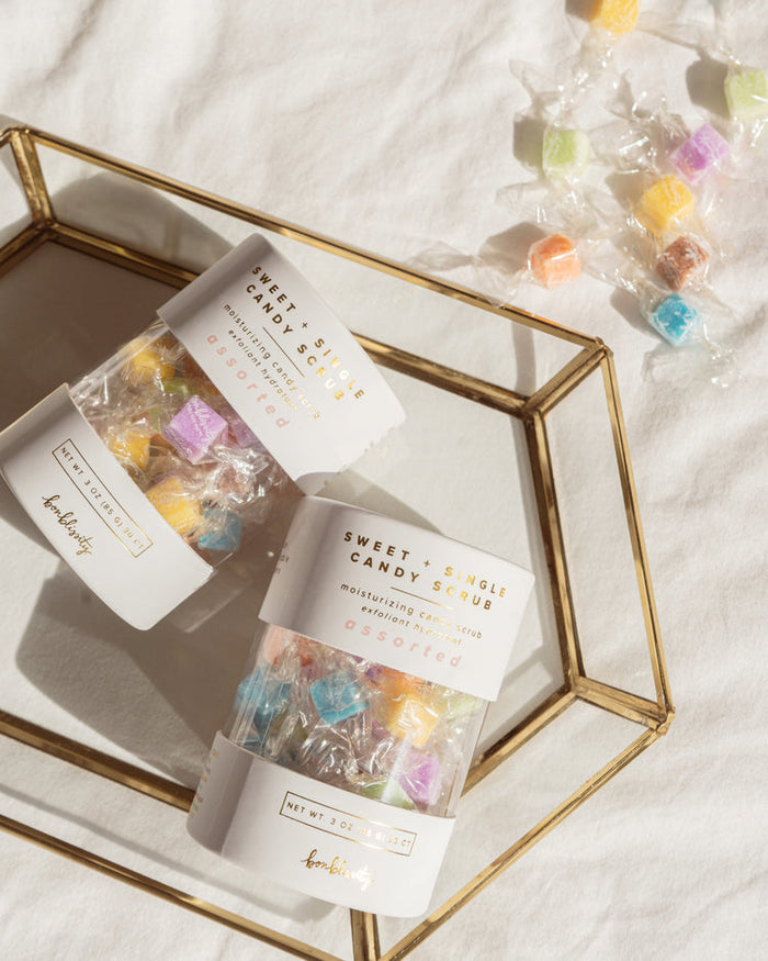 DISCONTINUED - Sweet+Single Candy Scrub - Assorted Scents | Bonblissity