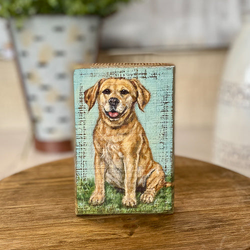 Dog Wood Portrait