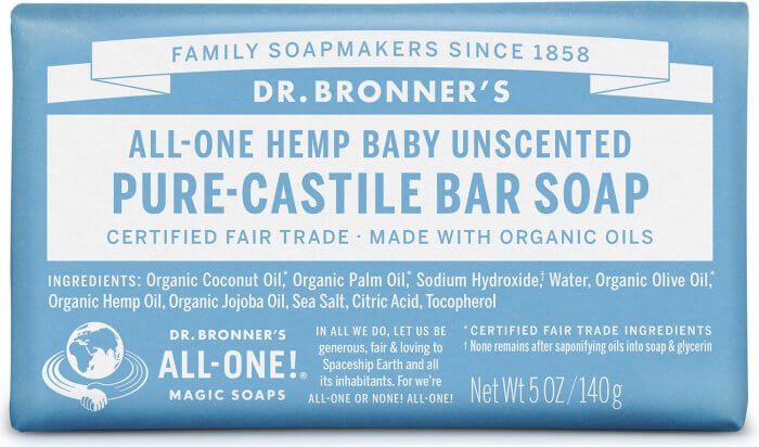 Dr. Bronner's: Pure-Castile Bar Soap