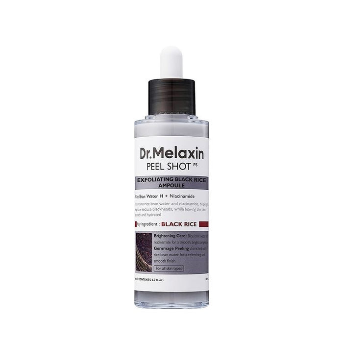 Dr. melaxin peel shot black rice ampoule 80ml