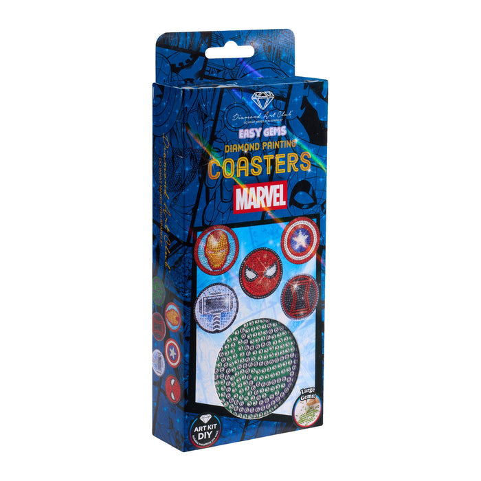 Easy Gem™ Coasters - © Marvel - Diamond Art Club DIY Kit