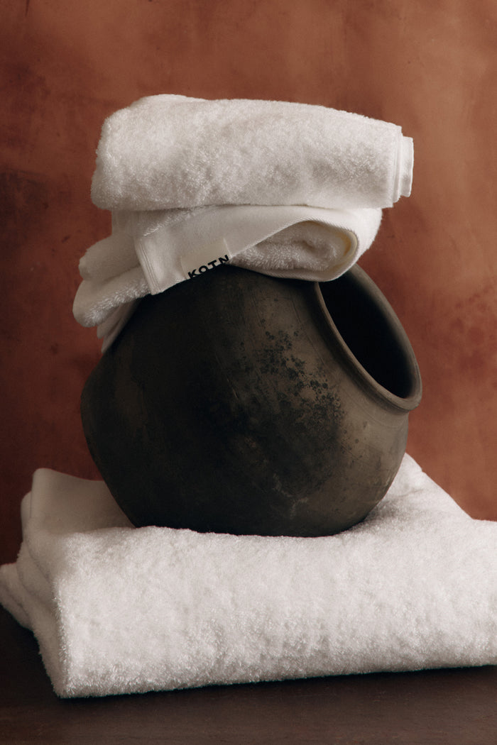 Egyptian Cotton Bath Sheet in White