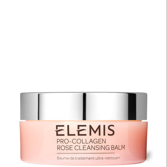 Elemis Pro-Collagen Rose Marine Cream 50ml face cream with a pink jar and floral design, designed for nourishing and anti-aging skincare.