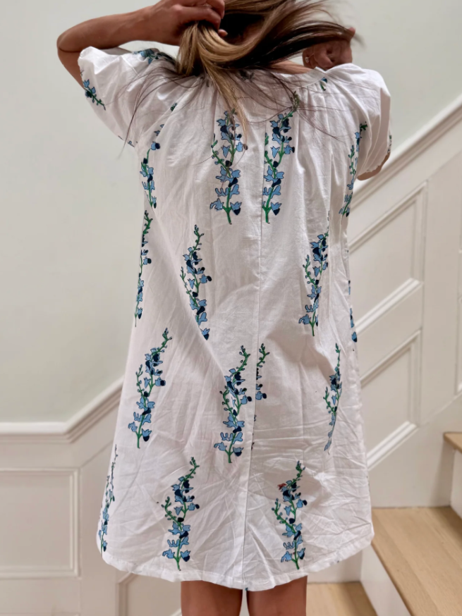 Ella Alden Coverup in Coastal Bloom