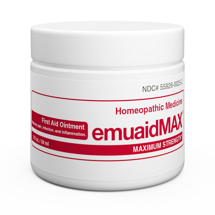 emuaidmax first aid ointment jar