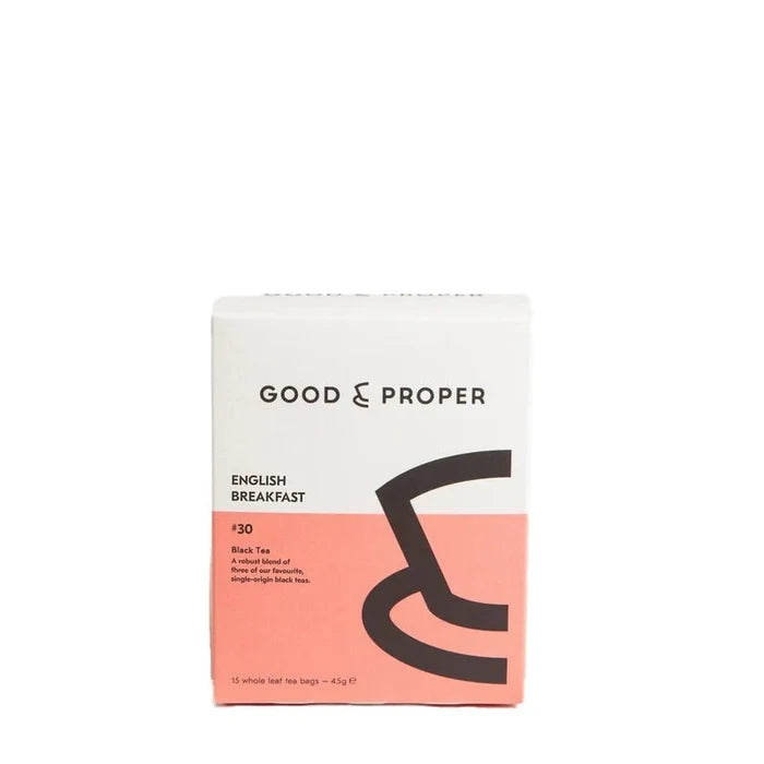 GOOD & PROPER TEA English Breakfast Tea - 15bags - Waha Lifestyle