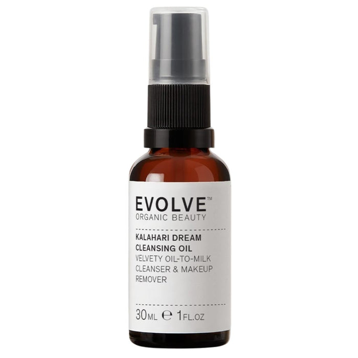 Evolve Organic Beauty Kalahari Dream Cleansing Oil Puhdistusöljy Matkakoko 30ml