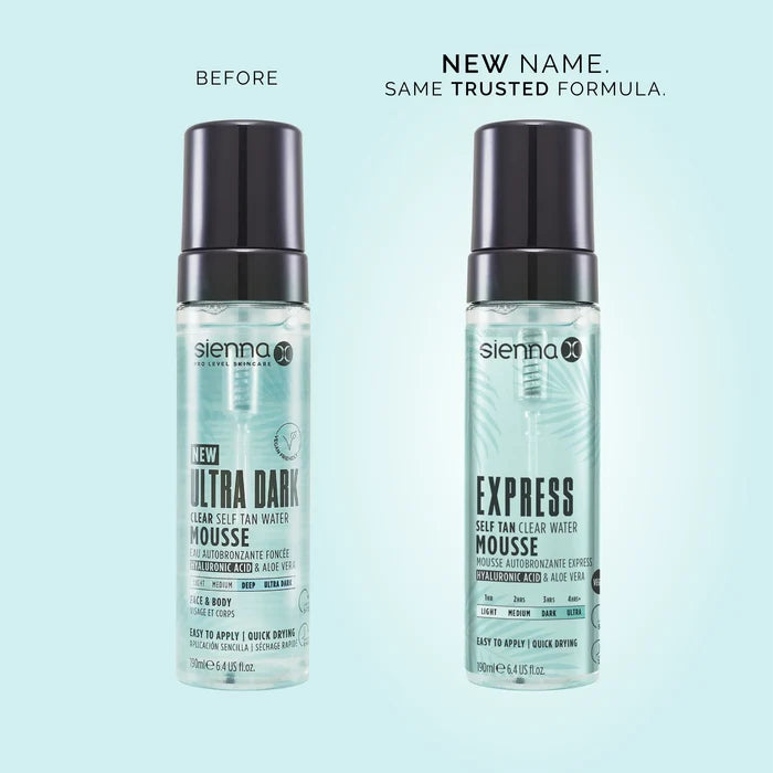 Express Self Tan Clear Water Mousse
