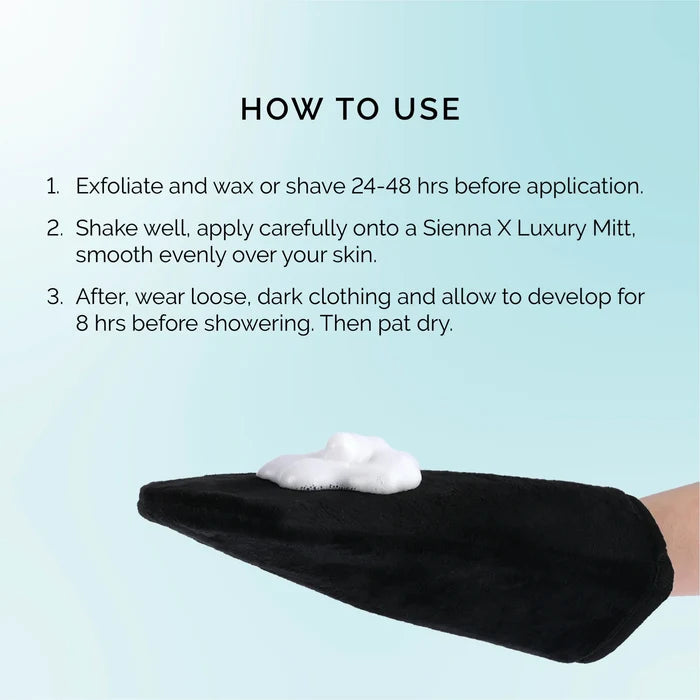 Sienna X Express Self Tan Clear Water Mousse | How To Use