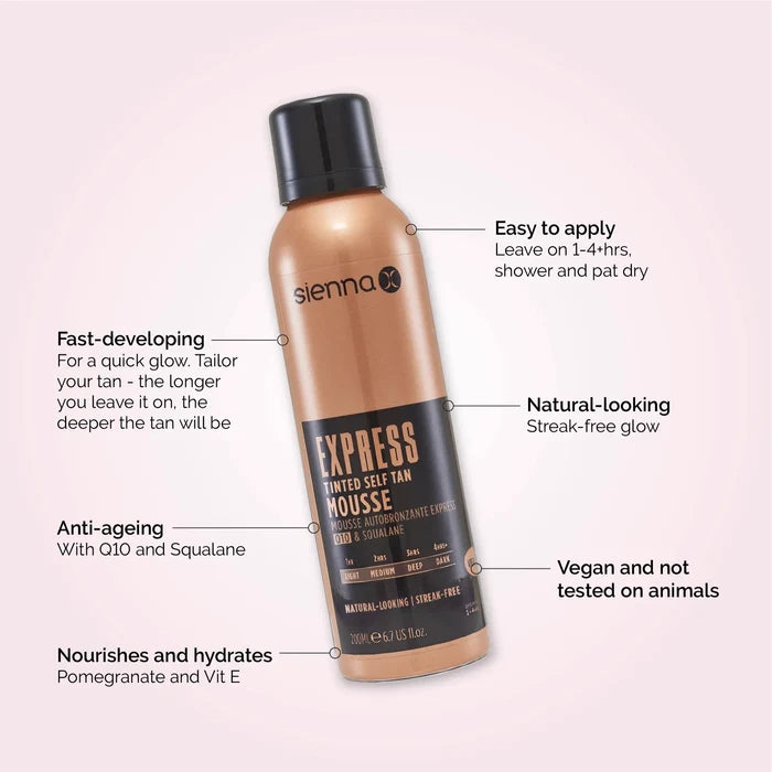 Express Tinted Self Tan Mousse