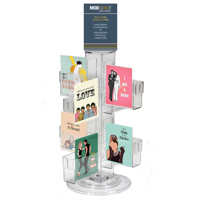 Fab 4 Love Pop Icon Greeting Card