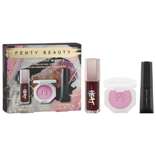 FENTY BEAUTY MOST WANT'D 3-PIECE LIP, FACE + EYE KIT