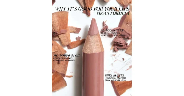 Fitglow Vegan Pencil Lip Liner - Nude (1.1g)