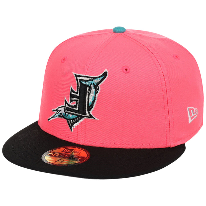 Florida Marlins MLB Flipmode 2.0 New Era 59FIFTY (Pink/Black/Gray)