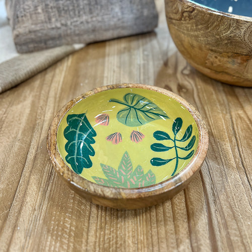 Frida Wood Serving Bowl