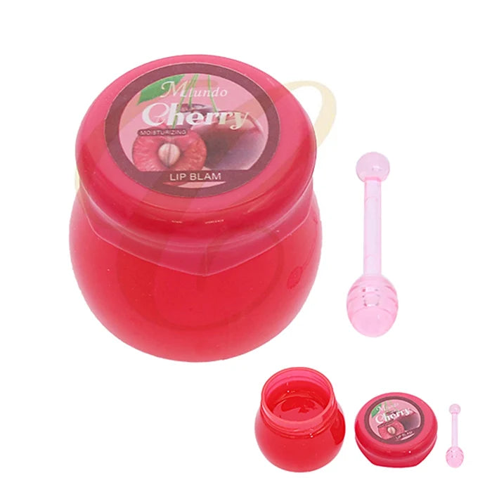 Fruit-Infused Lip Blam Honey Pot – Moisturizing & Hydrating (RCS-0695)