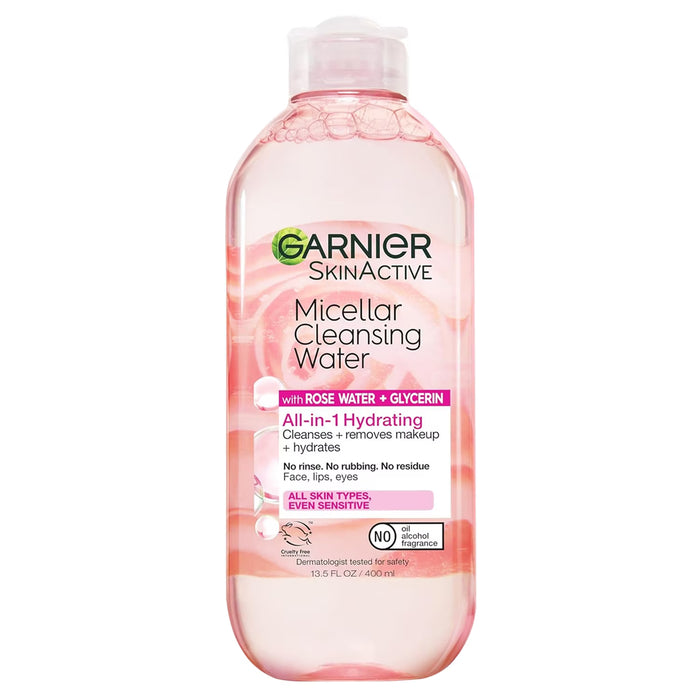 Garnier SkinActive Micellar Rose Water - 13.5 oz - 12 Pack