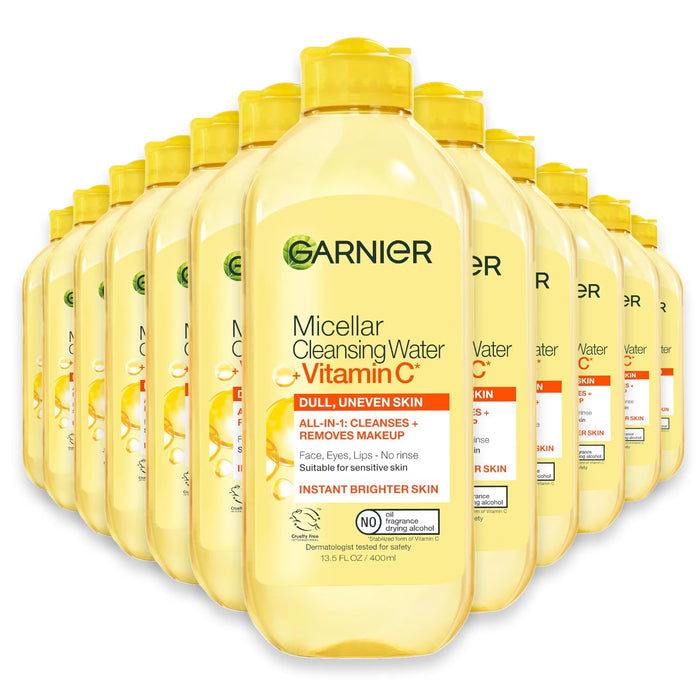 Garnier SkinActive Micellar Vitamin C Water - 13.5 oz - 12 Pack