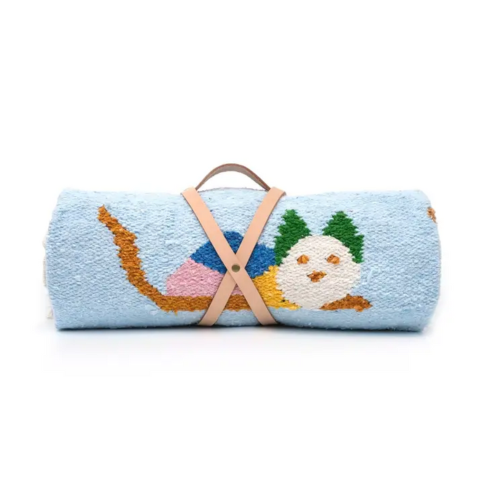Gato Azul Blanket Roll