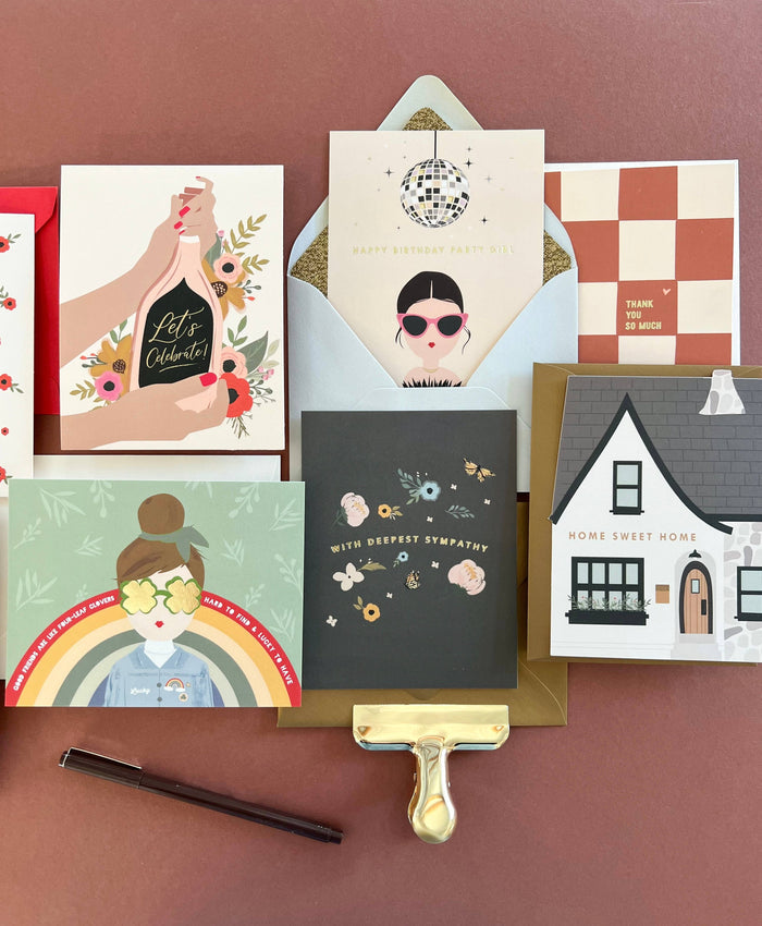p designs greeting note cards ginger