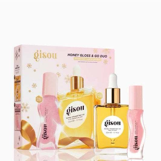 Gisou honey gloss and go duo