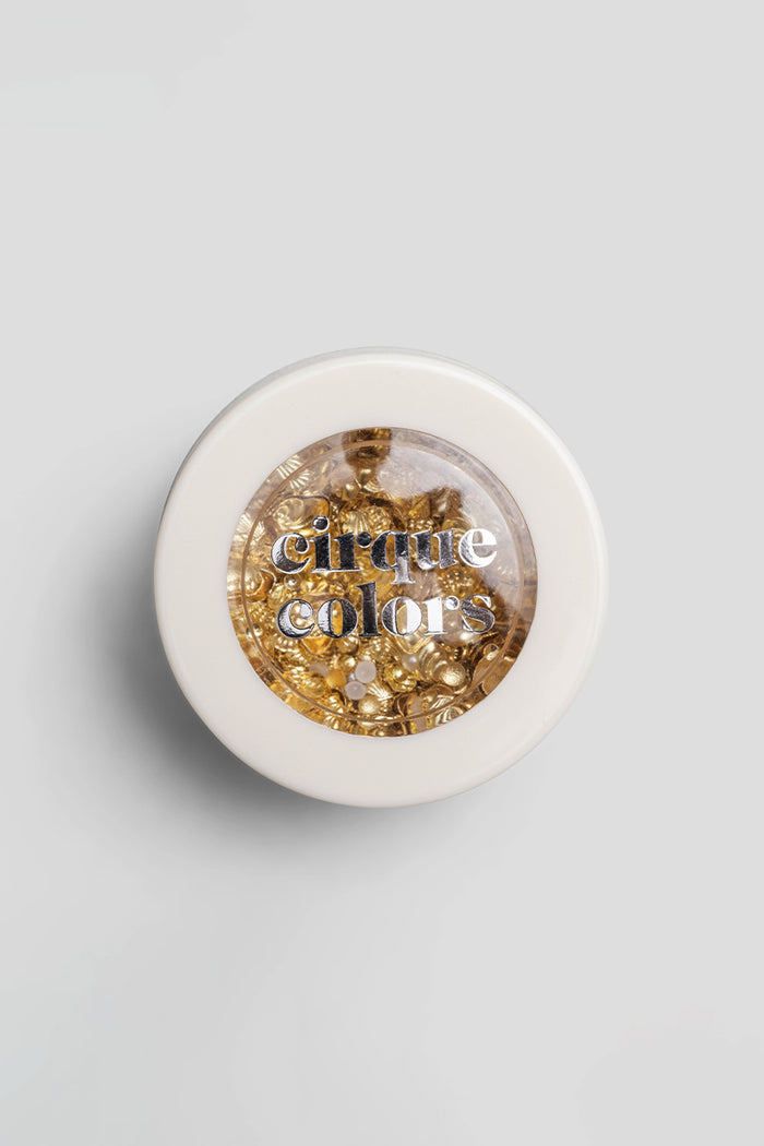 Gold Coquille Charms