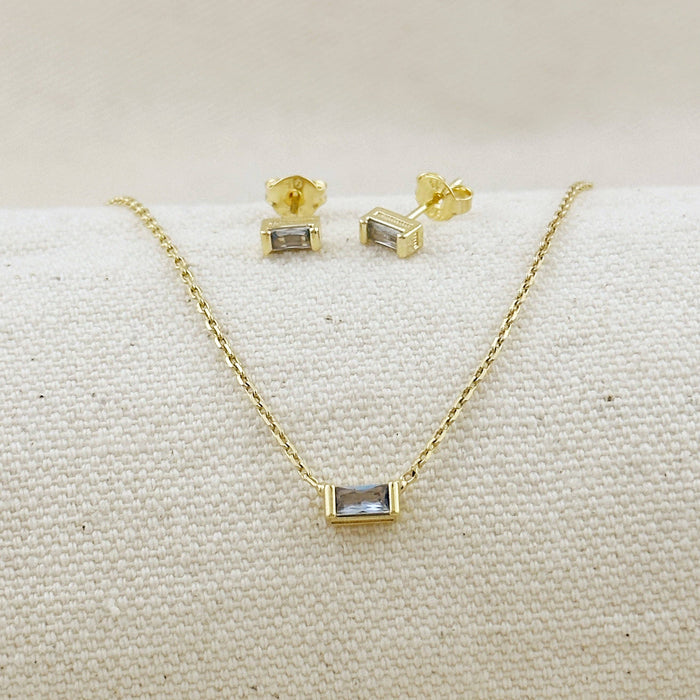 GoldFi 18k Gold Filled Celebration Birthstone Earrings