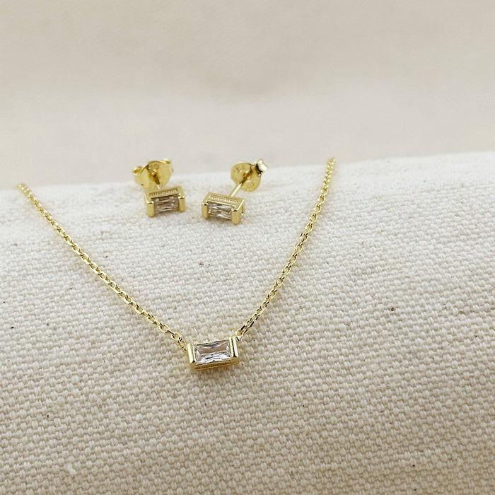 GoldFi 18k Gold Filled Celebration Birthstone Earrings
