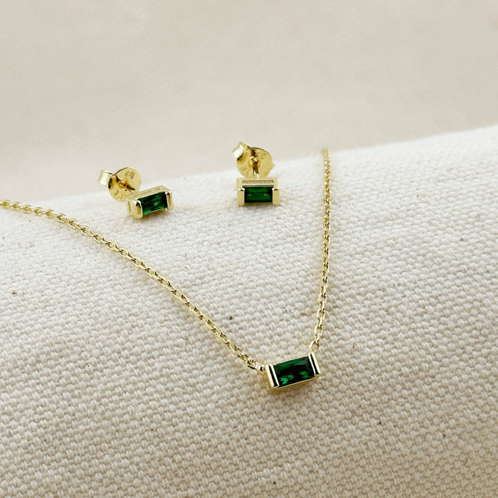 GoldFi 18k Gold Filled Celebration Birthstone Earrings