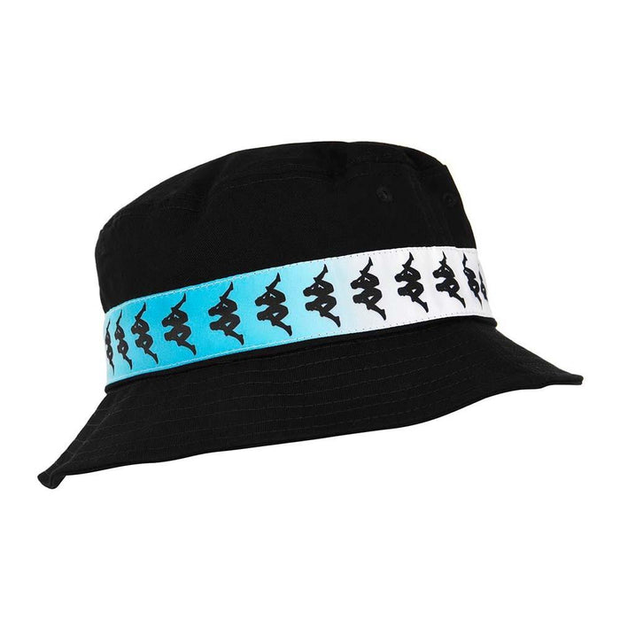Gorro 222 Banda Buck Degrade Black Turquese Kappa