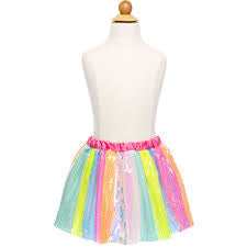 Great Pretenders Stripy Sequins Skirt 4-6