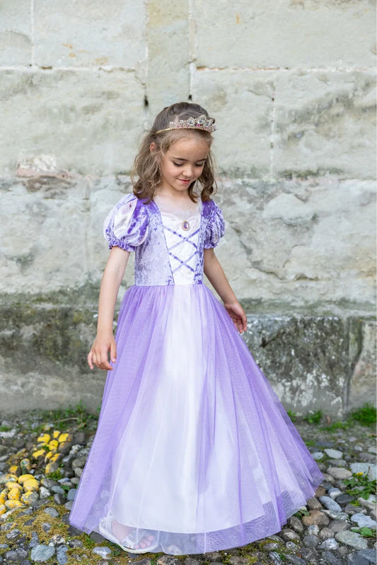 Great Pretenders Velvety Soft Once Upon A Tower Princess Dress 3-4