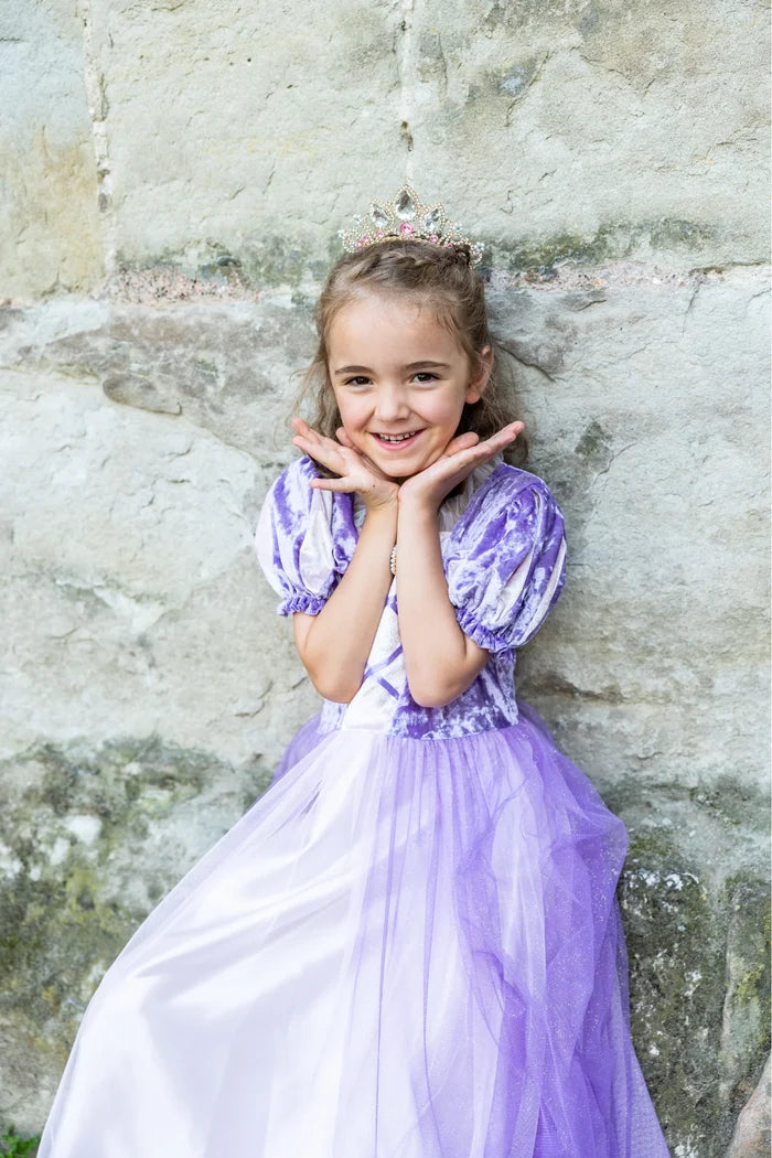 Great Pretenders Velvety Soft Once Upon A Tower Princess Dress 5-6