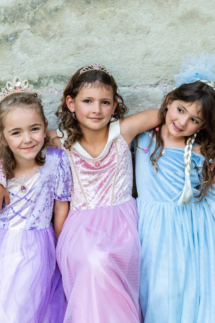 Great Pretenders Velvety Soft Once Upon A Tower Princess Dress 5-6