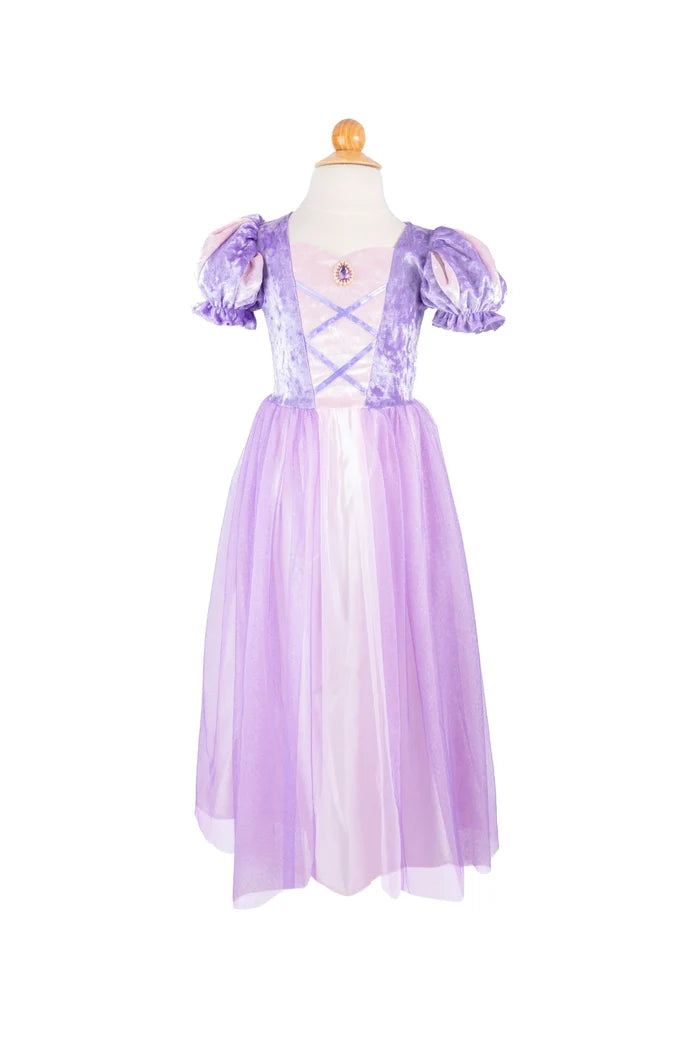 Great Pretenders Velvety Soft Once Upon A Tower Princess Dress 5-6