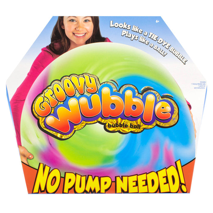 Groovy Wubble - pink/green/blue