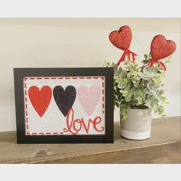 Hearts Diamond Art Kit