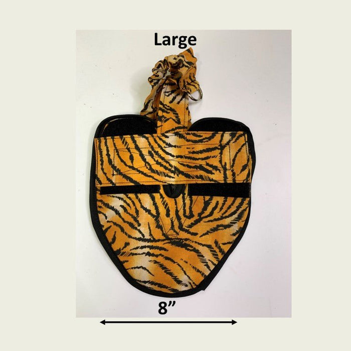 L (most chickens and ducks) / Tiger Stripe / Wrap around