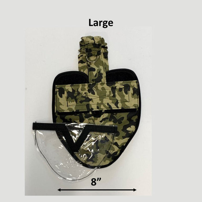 L (most chickens and ducks) / Butterfly Camo / Wrap around